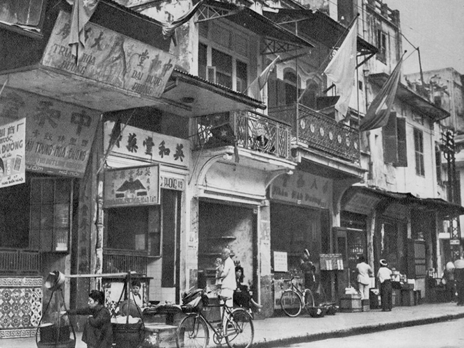 Pho ha noi xua